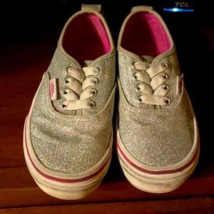 Vans glitter shoes